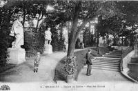 carte postale de Bruxelles Square du Sablon - Allée des Statues