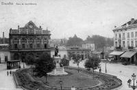 postkaart van Elsene Gare du Luxembourg