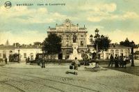 postkaart van Elsene Gare du Luxembourg