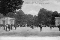 carte postale de Bruxelles Entrée du Bois de la Cambre