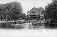 postkaart van Brussel Bois de la Cambre- Chalet Robinson