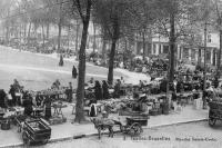 postkaart van Elsene Marché Sainte-Croix (Flagey)