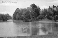 carte postale ancienne de Ixelles Les Etangs