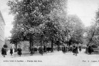 carte postale ancienne de Ixelles Arbre Bénit à Ixelles - Plaine de jeux (Pensionnat rue de l'Arbre Bénit, 118-120)