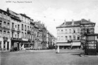 carte postale ancienne de Ixelles Place Raymond Blyckaerts