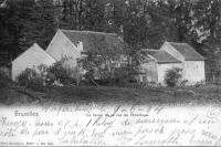 carte postale ancienne de Ixelles La ferme de la rue de l'Ermitage