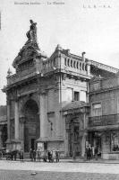 postkaart van Elsene Le Marché (Halles d'Ixelles démolies en 1971 - rue de la Tulipe)