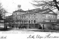 carte postale ancienne de Ixelles Ecile Communale (av. des Eperons d'Or)