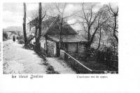 carte postale ancienne de Ixelles Le vieux Ixelles - L'ancienne rue du Cygne