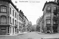 carte postale ancienne de Ixelles Rue François Stroobant