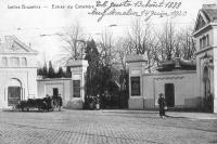 postkaart van Elsene Entrée du Cimetière