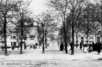 carte postale ancienne de Ixelles Place Albert Leemans