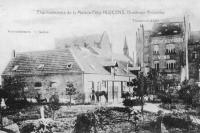 carte postale ancienne de Ixelles Etablissements de la Maison Félix Huygens, vins (14 rue E. Cattoir)