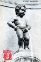 postkaat van  Manneken Pis