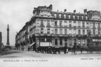 postkaart van Brussel Place de la liberté