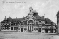 carte postale ancienne de Etterbeek La Gare