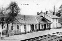 carte postale ancienne de Watermael-Boitsfort La Gare