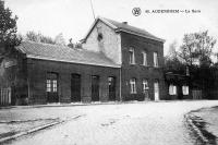 carte postale ancienne de Auderghem La Gare