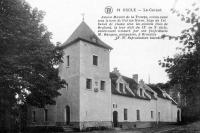 carte postale ancienne de Uccle Le Cornet (ancien Manoir de la Trompe restauré, av De Fré 13 et Crabbegat)