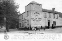 carte postale ancienne de Uccle Le Cornet (avenue De Fré 13 et Crabbegat)