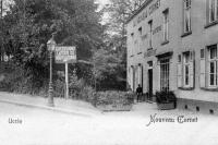 carte postale ancienne de Uccle Nouveau Cornet (avenue Brugman)