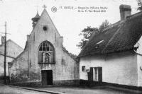 carte postale ancienne de Uccle Chapelle d'Uccle Stalle - O.L.V. Ter Nood 1693