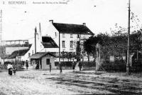 carte postale ancienne de Ixelles Avenue du Derby et le Dieweg