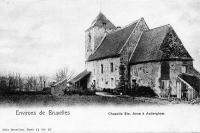 carte postale ancienne de Auderghem Chapelle Sainte Anne
