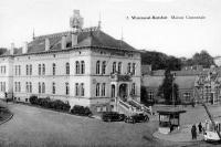 carte postale ancienne de Watermael-Boitsfort Maison Communale