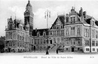 postkaart van Sint-Gillis Hôtel de ville