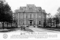 carte postale ancienne de Uccle La Maison Communale