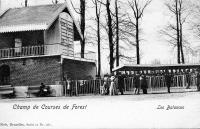 carte postale ancienne de Forest Champ de courses de Forest - Les Balances