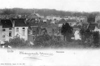 carte postale ancienne de Uccle Panorama (avec vue vers l'église St Pierre)