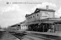 carte postale ancienne de Forest La Gare de Forest-Midi