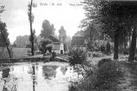 carte postale ancienne de Uccle St Job - Vieux Moulin