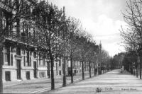 carte postale ancienne de Uccle Avenue Albert