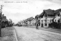 carte postale ancienne de Uccle Avenue de Floride