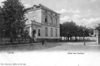 carte postale ancienne de Uccle Hôtel des Familles