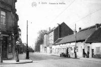 carte postale ancienne de Uccle Chaussée de Waterloo (coin av. René Gobert)