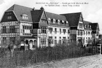 carte postale ancienne de Uccle Sanatorium du Fort Jaco - 1er Pavillon (sud)