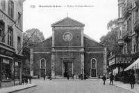 carte postale ancienne de Molenbeek Eglise St Jean-Baptiste