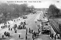 carte postale de Bruxelles Avenue Emile de Mot