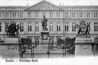 carte postale de Bruxelles Bibliothèque Royale