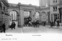 postkaart van Brussel La rue de Namur