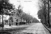 carte postale ancienne de Uccle Avenue Brugmann