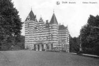 carte postale ancienne de Uccle Château Brugmann