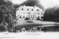 carte postale ancienne de Uccle Château de Monsieur Balser