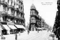 carte postale de Bruxelles Boulevard Adolphe Max