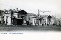 postkaart van Brussel La Porte d'Anderlecht