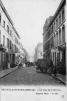 postkaart van Schaarbeek La rue de l'Olivier